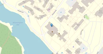 Campus map for University of Richmond
