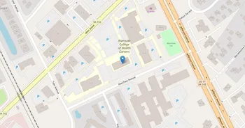 Campus map for Riverside College of Health Careers