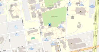 Campus map for Roanoke College