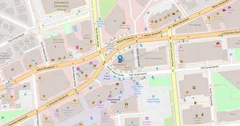 Campus map for Strayer University, Virginia