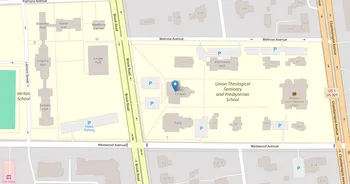 Campus map for Union Presbyterian Seminary