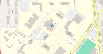 Campus map for Virginia Union University