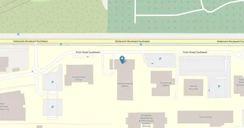 Campus map for Clover Park Technical College