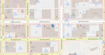 Campus map for Glen Dow Academy of Hair Design
