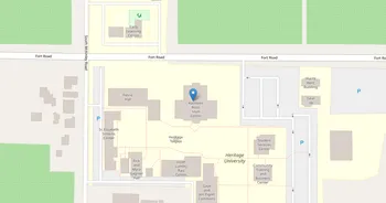 Campus map for Heritage University