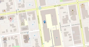 Campus map for Bates Technical College