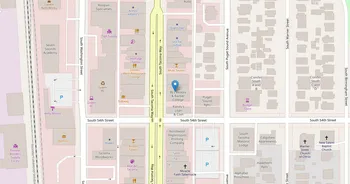 Campus map for BJ's Beauty & Barber College