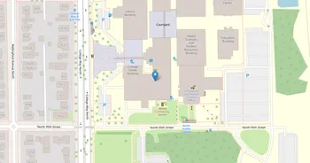 Campus map for North Seattle College