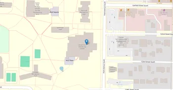 Campus map for Pacific Lutheran University