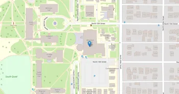 Campus map for University of Puget Sound