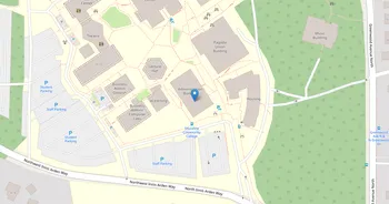 Campus map for Shoreline Community College