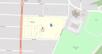 Campus map for B M Spurr School of Practical Nursing