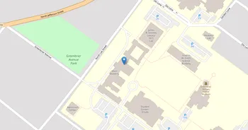 Campus map for West Virginia School of Osteopathic Medicine