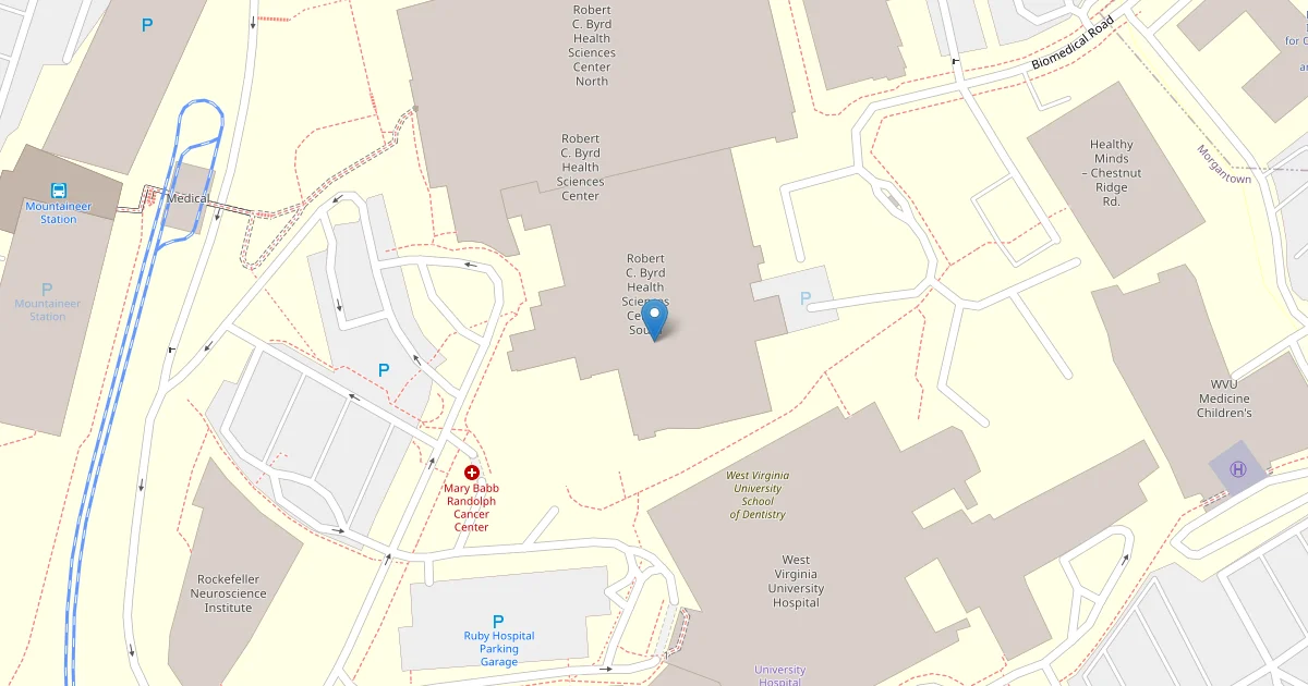 Rad Tech Program Map West Virginia University Hospital Departments of Rad Tech and Nutrition ...