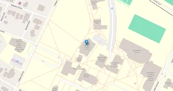 Campus map for West Virginia Wesleyan College