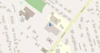 Campus map for West Virginia Junior College, Charleston