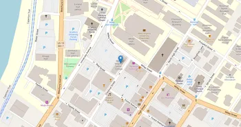 Campus map for West Virginia Junior College, Morgantown