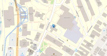 Campus map for West Virginia University