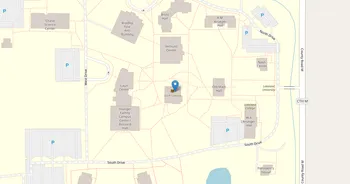 Campus map for Lakeland University
