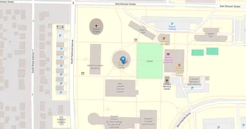 Campus map for Marian University