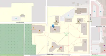 Campus map for Ripon College