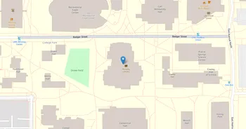 Campus map for University of Wisconsin, La Crosse