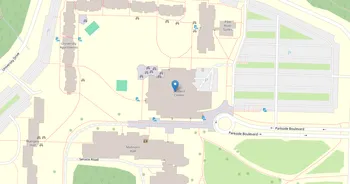 Campus map for University of Wisconsin, Parkside