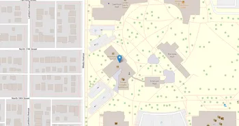 Campus map for University of Wisconsin-Superior