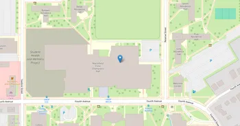 Campus map for University of Wisconsin-Stevens Point
