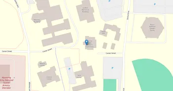 Campus map for Northern Wyoming Community College District