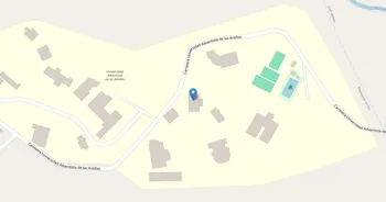 Campus map for Universidad Adventista de las Antillas