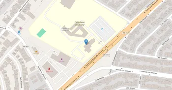 Campus map for Caribbean University, Bayamon