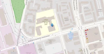 Campus map for Colegio Universitario de San Juan