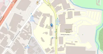 Campus map for Universidad Ana G. Mendez, Cupey Campus