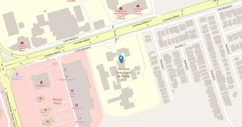 Campus map for Instituto Tecnologico de Puerto Rico, Recinto de Manati
