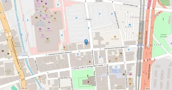 Campus map for Modern Hairstyling Institute, Bayamon