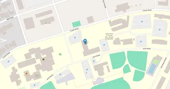Campus map for University of Puerto Rico, Aguadilla