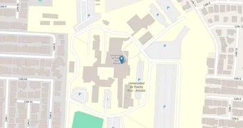 Campus map for University of Puerto Rico, Arecibo