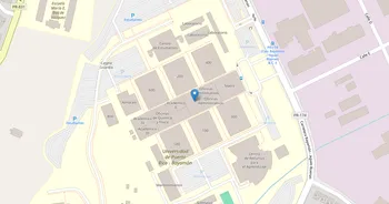 Campus map for University of Puerto Rico, Bayamon