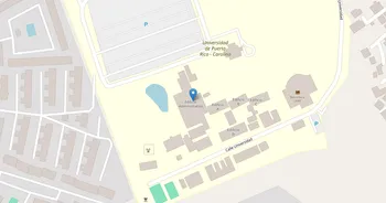Campus map for University of Puerto Rico, Carolina