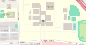 Campus map for University of Puerto Rico, Humacao