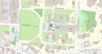 Campus map for University of Puerto Rico, Rio Piedras