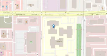 Campus map for Parker University