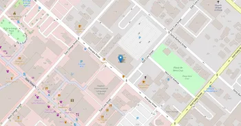 Campus map for Antioch University, Santa Barbara