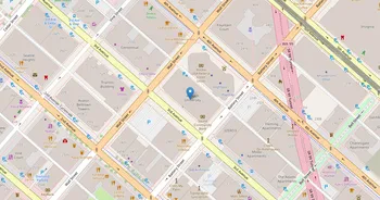 Campus map for Antioch University, Seattle