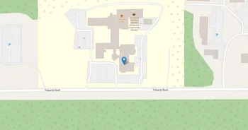 Campus map for Lac Courte Oreilles Ojibwe University