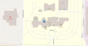 Campus map for NorthWest Arkansas Community College