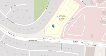 Campus map for University of St. Augustine for Health Sciences