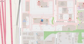 Campus map for Pima Medical Institute, Seattle