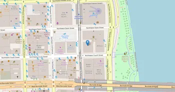 Campus map for Oregon College of Oriental Medicine